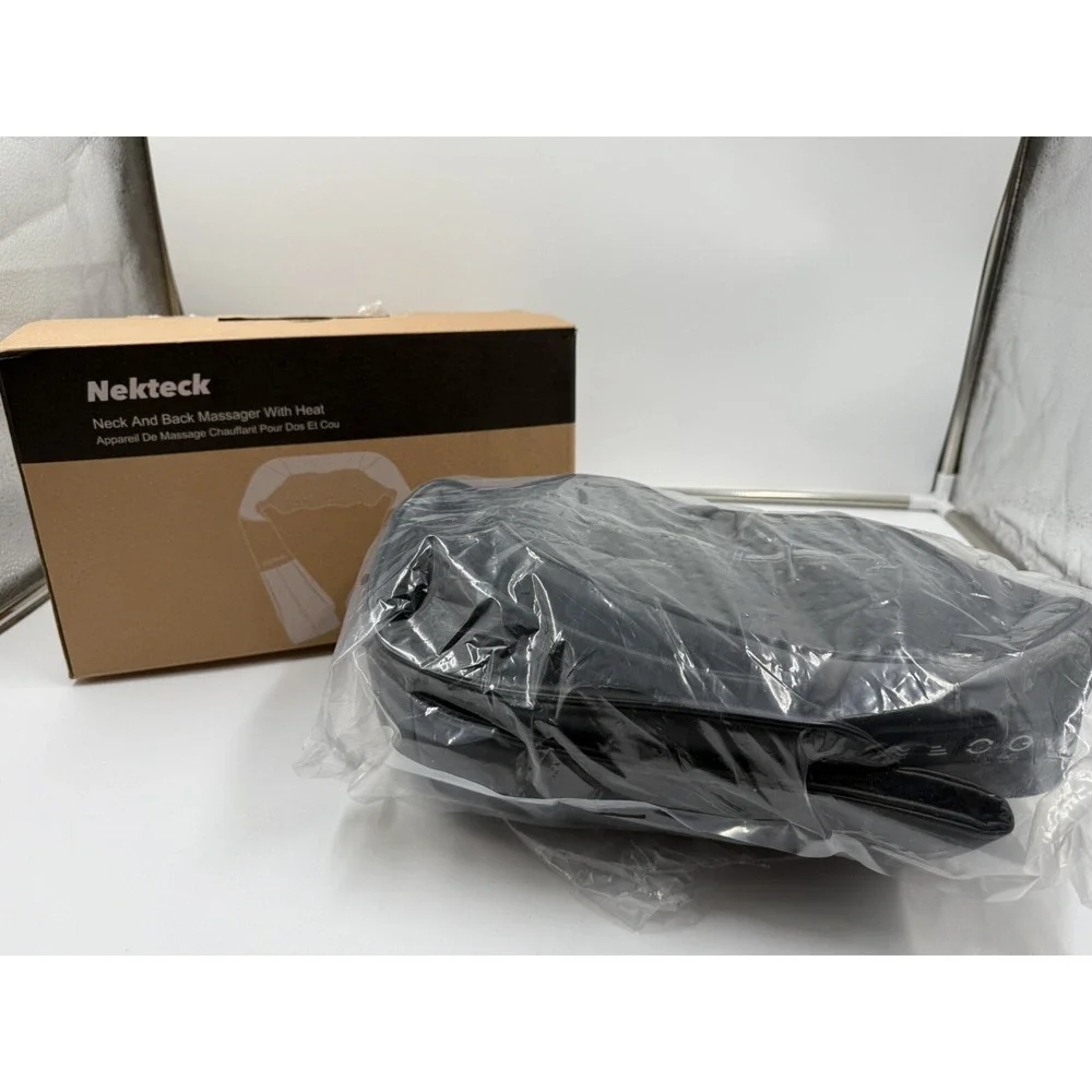 Nekteck Shiatsu Deep Kneading Massage Pillow‎